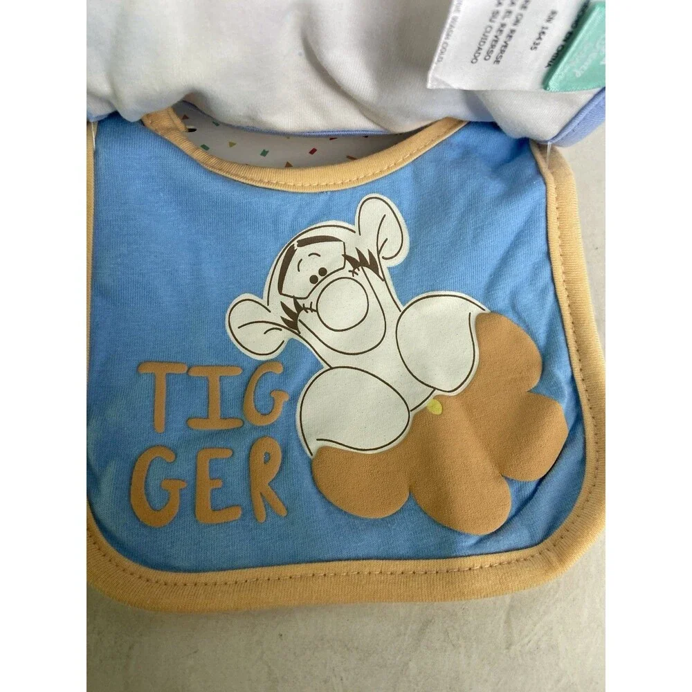 Disney Baby Winnie the Pooh Tigger Bib Set 3 Piece NEW